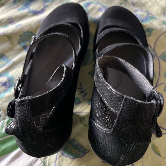 Leather Black Jambu wedges with ankle strap 8.5 - Picture 4 of 5